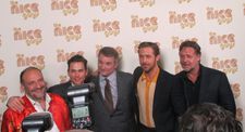 Joel Silver, Matt Bomer, Shane Black, Ryan Gosling and Russell Crowe